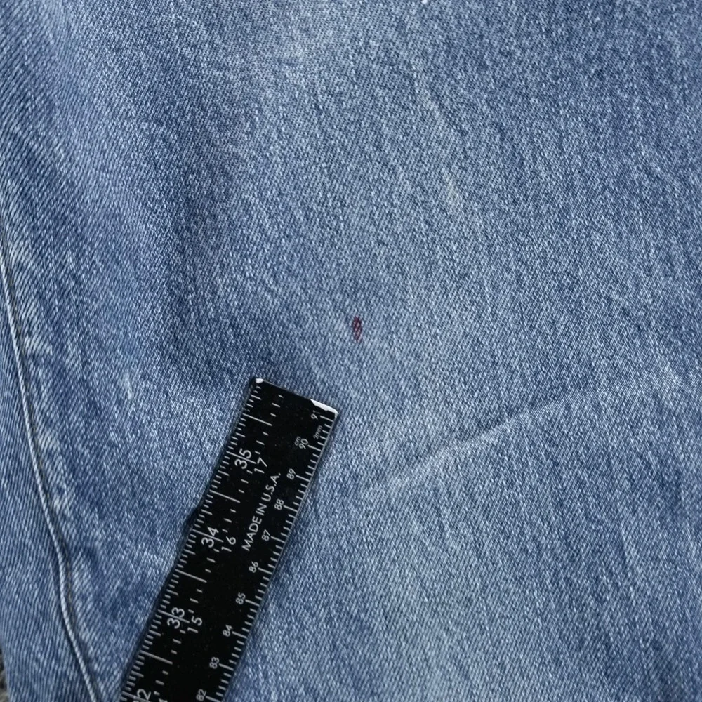 VTG Levis 505 Jeans Mens 25x30 Blue Regular Straight Made in USA Talon Zip 80s